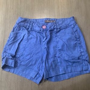 Anthropologie Level99 Linen Shorts